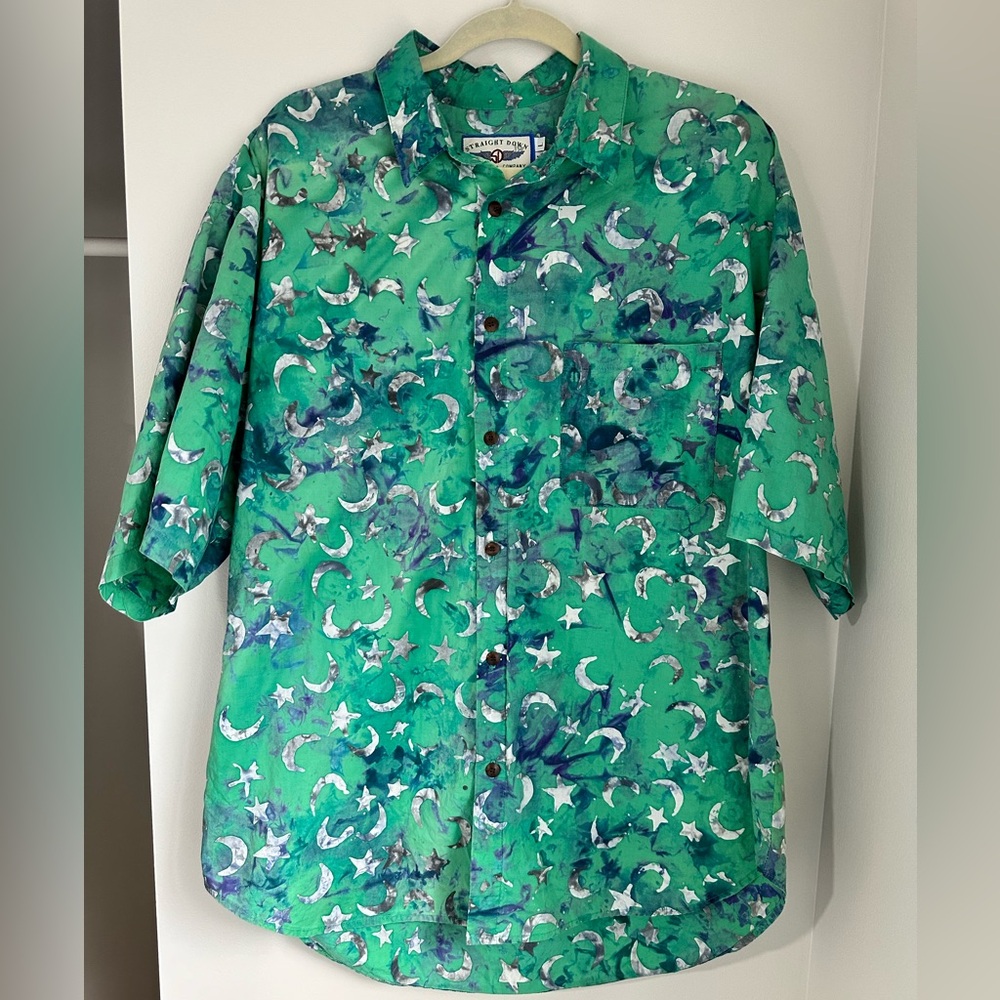 Vintage Straight Down Clothing Company Button Down Shirt